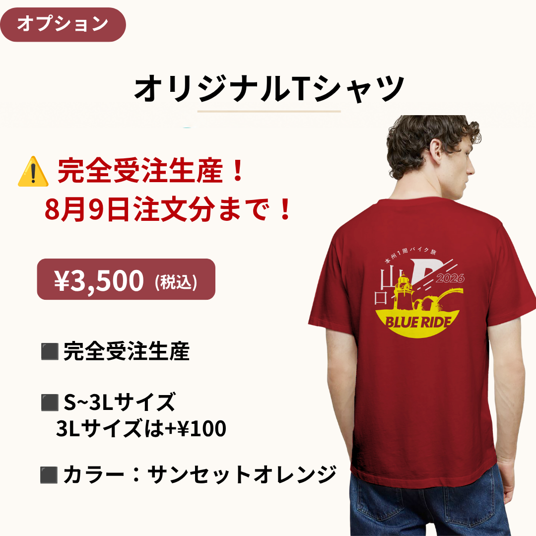 【Wエントリー】BLUERIDE 神奈川 東京＆BLUERIDE 山口エントリープラン（各先着1,000名限定）